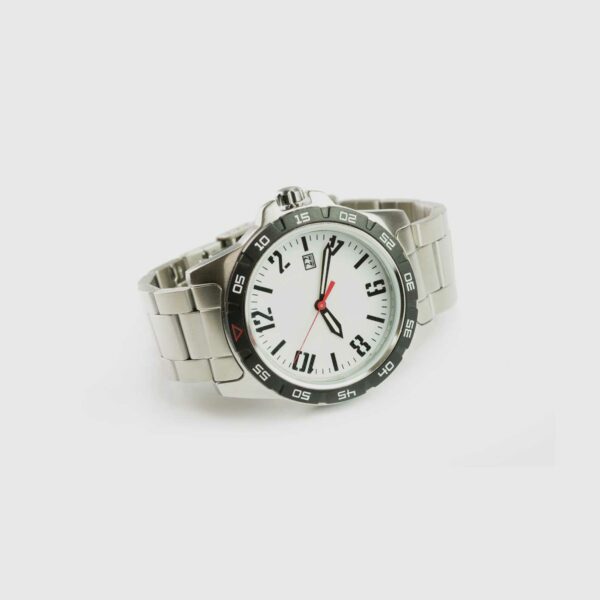 Brushed Steel Watch
